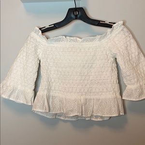 American Eagle white top